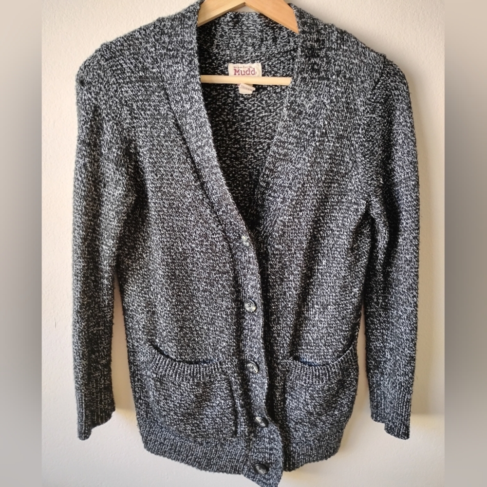 Mudd Size M Dark Grey Cardigan